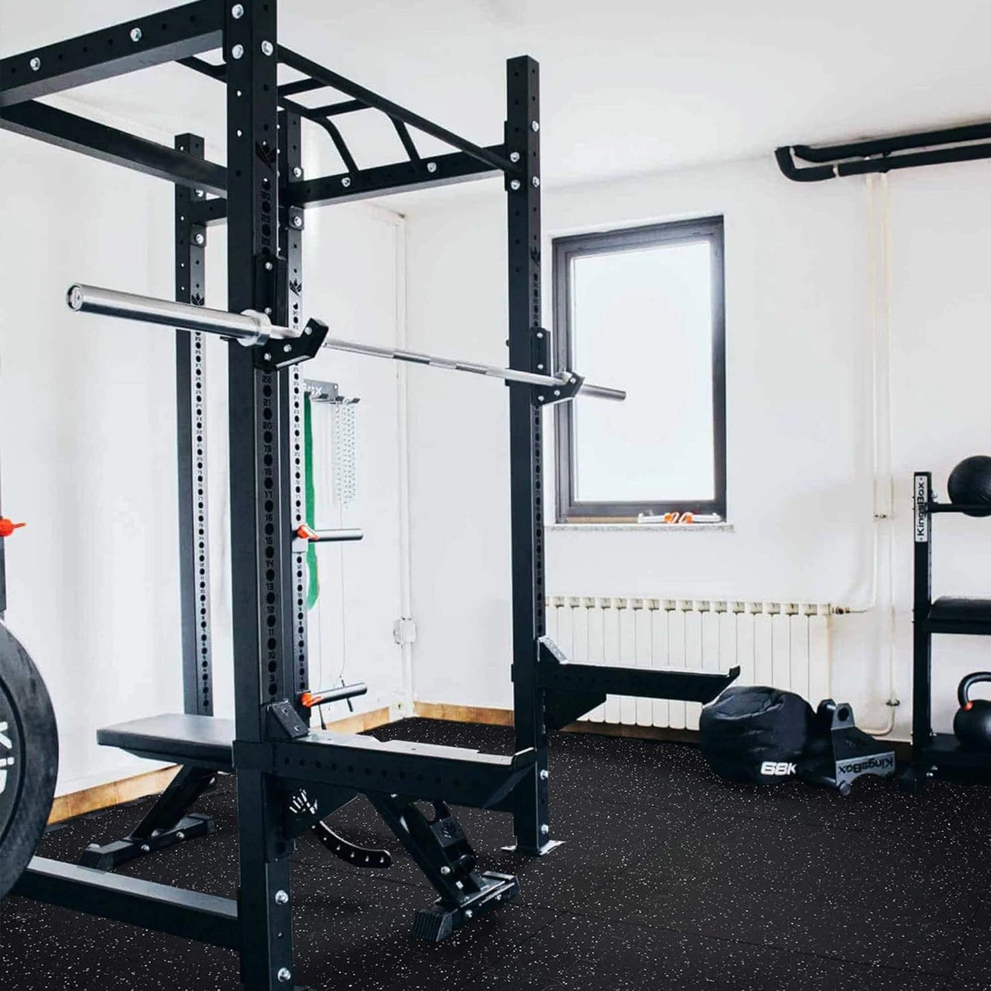 Rubber Flooring Gym Mats with EVA Foam