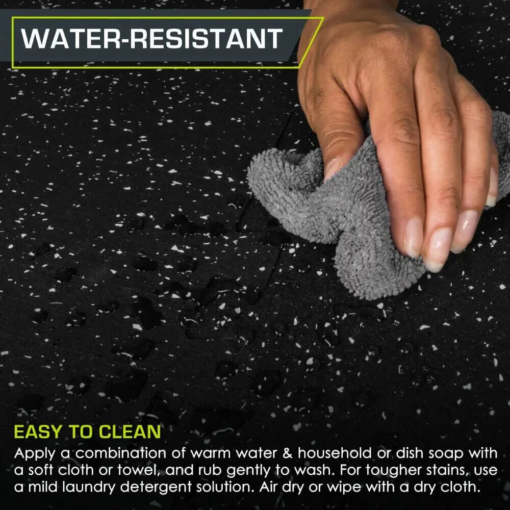 Rubber Flooring Gym Mats with EVA Foam