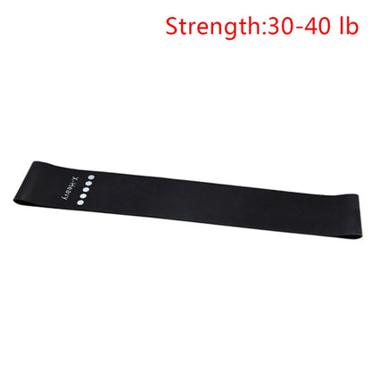 Elastic Resistance Loop Bands Gym Yoga Exercise Fitness Workout Stretch